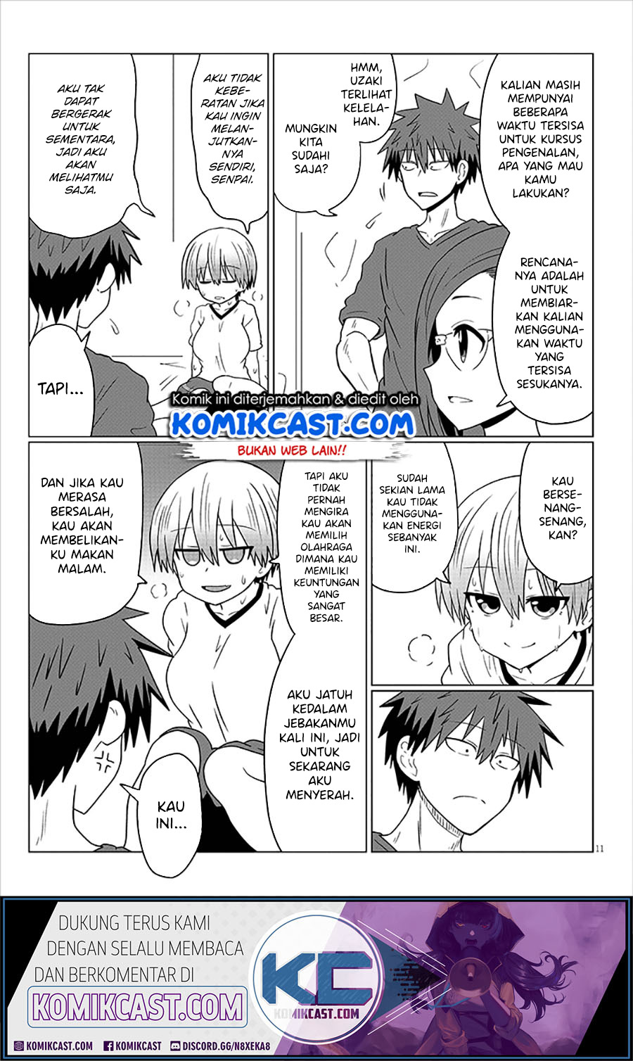 Uzaki-chan wa Asobitai! Chapter 29 Gambar 12