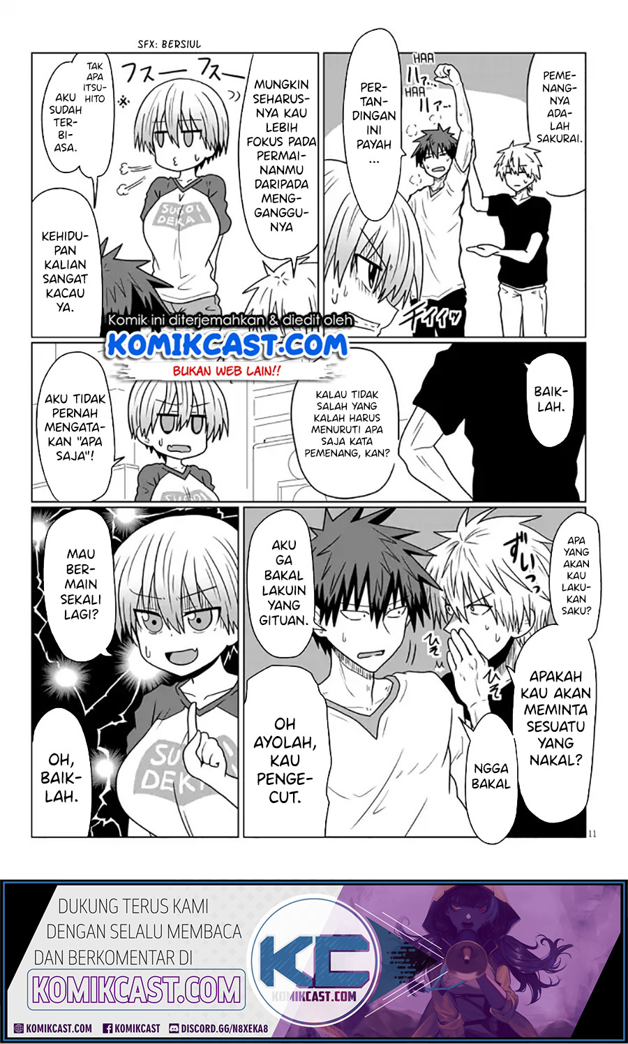 Uzaki-chan wa Asobitai! Chapter 28 Gambar 12