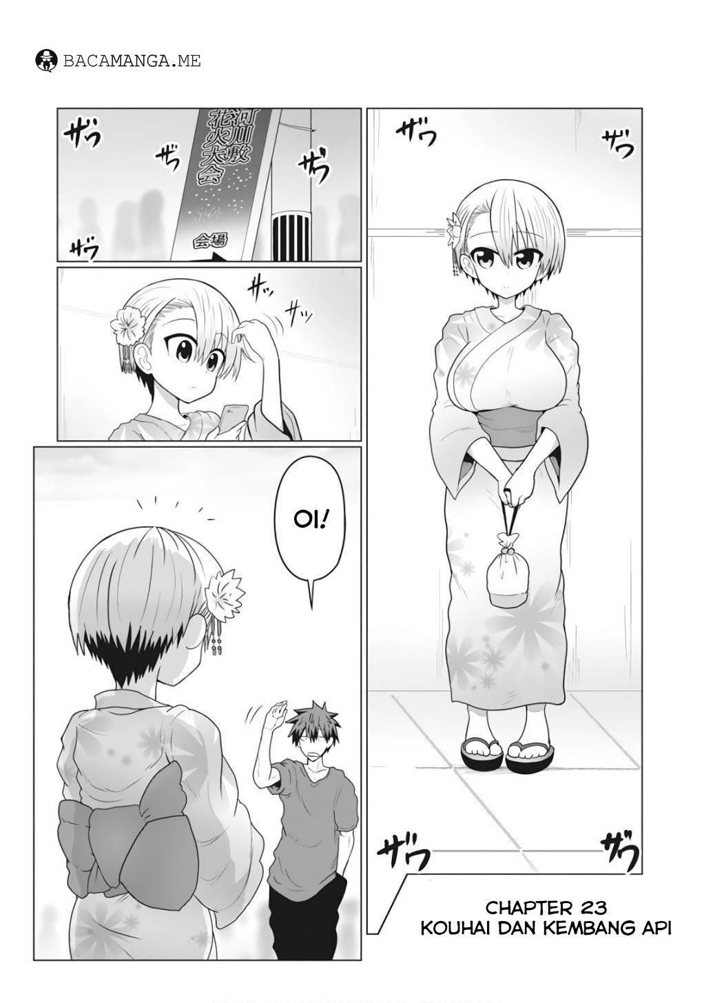 Baca Komik Uzaki-chan wa Asobitai! Chapter 23 Gambar 1