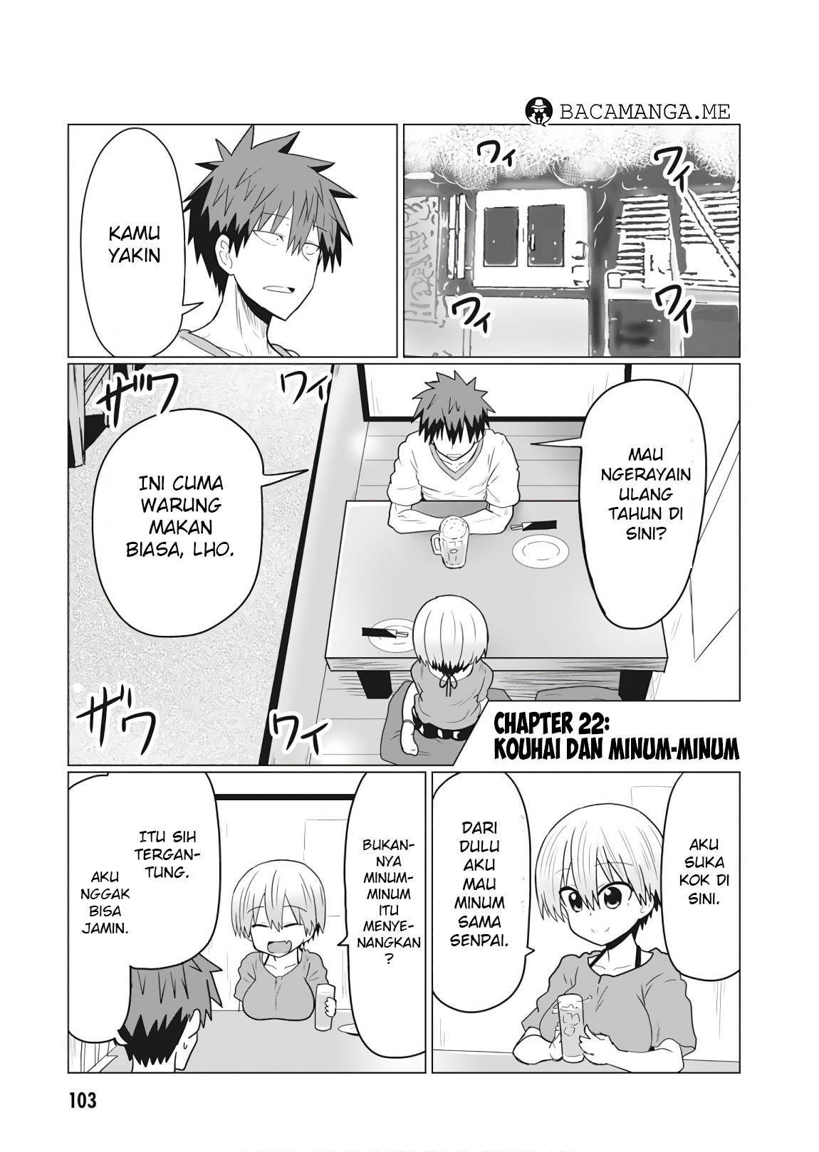 Baca Komik Uzaki-chan wa Asobitai! Chapter 22 Gambar 1