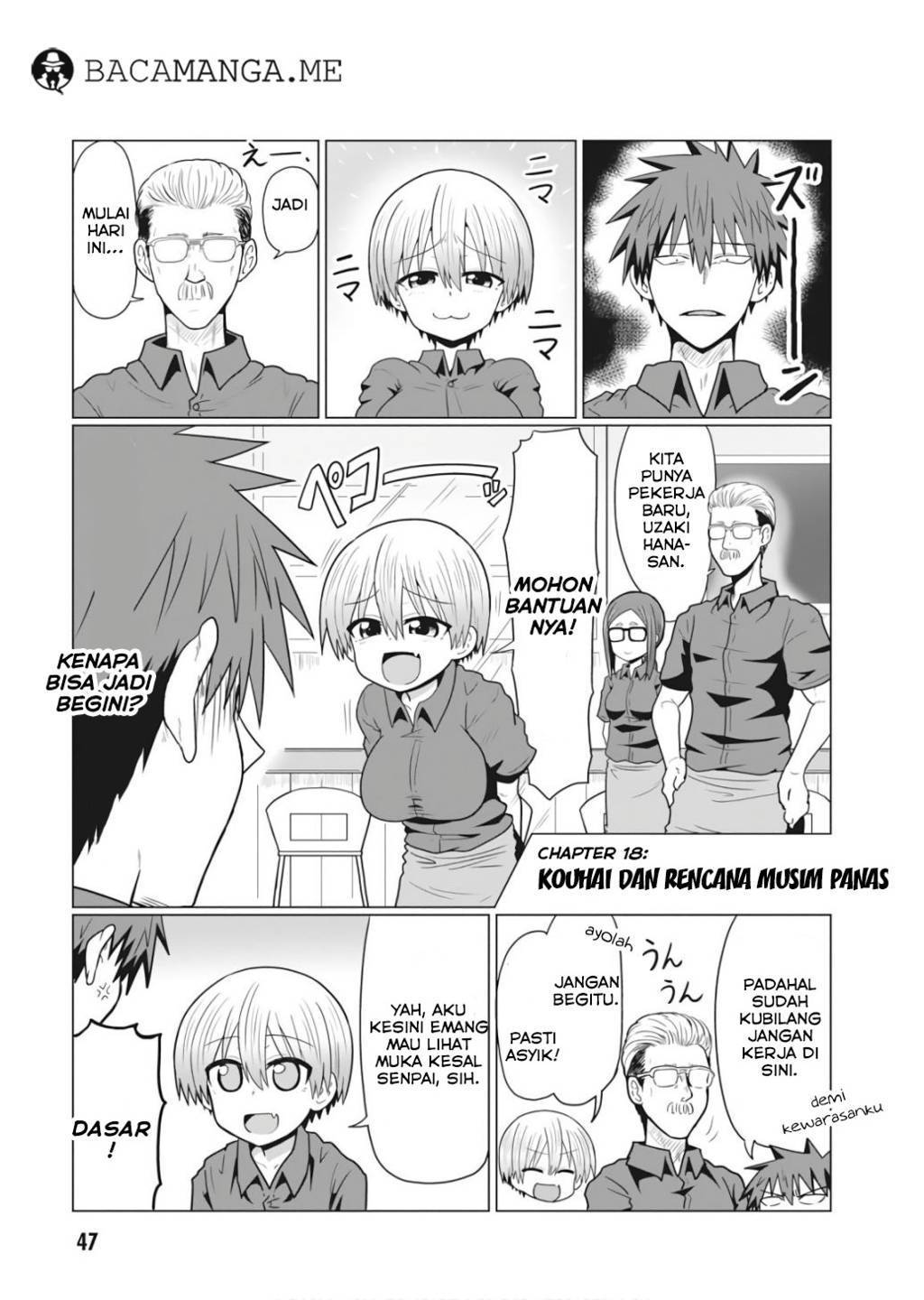 Baca Komik Uzaki-chan wa Asobitai! Chapter 18 Gambar 1