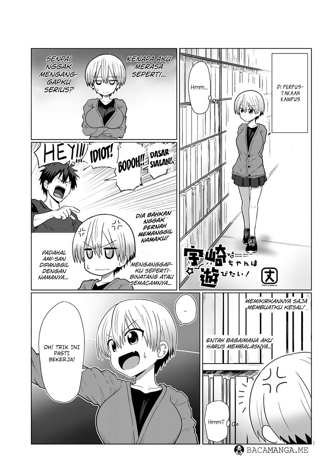 Baca Komik Uzaki-chan wa Asobitai! Chapter 10 Gambar 1