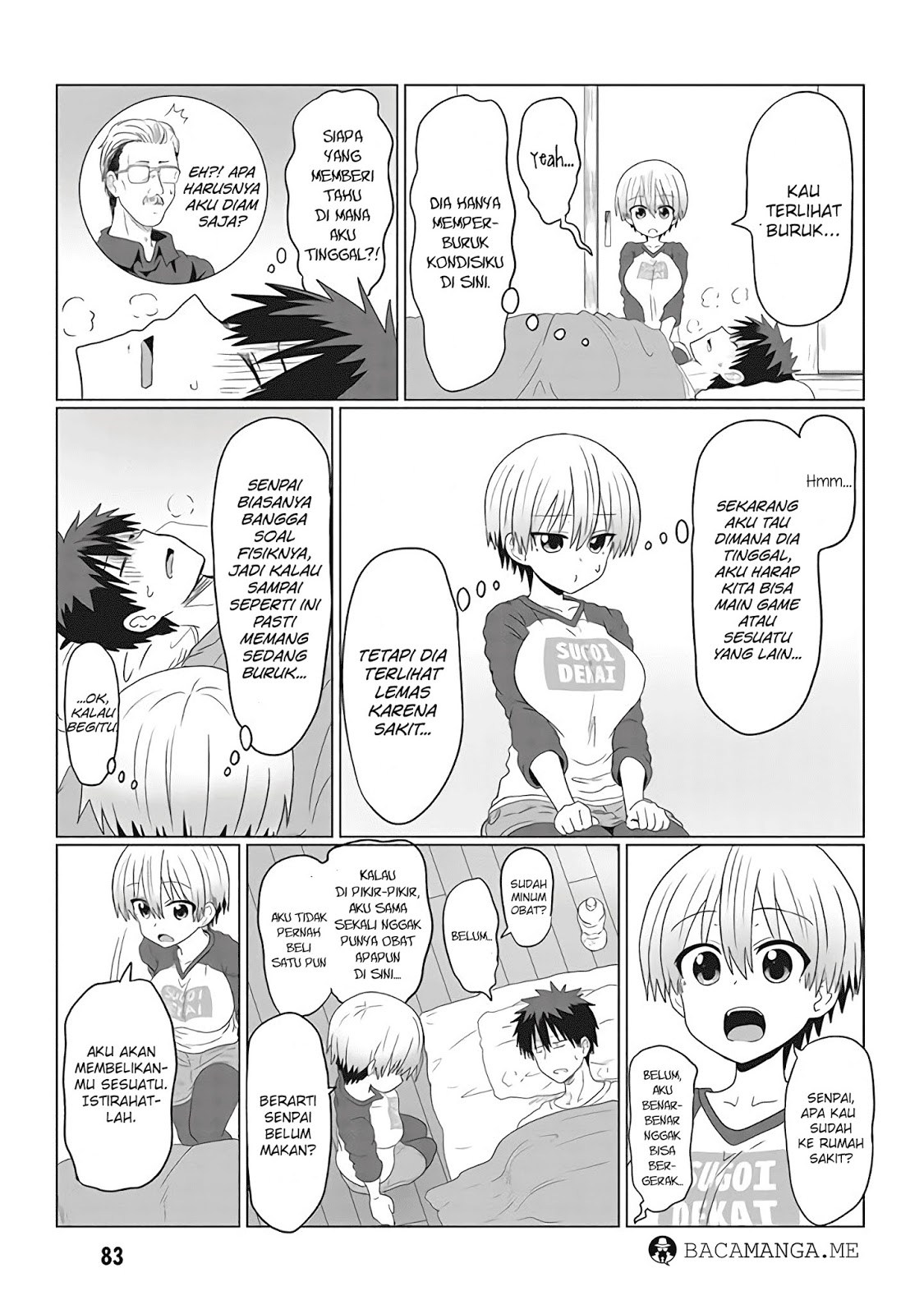 Uzaki-chan wa Asobitai! Chapter 08 Gambar 3