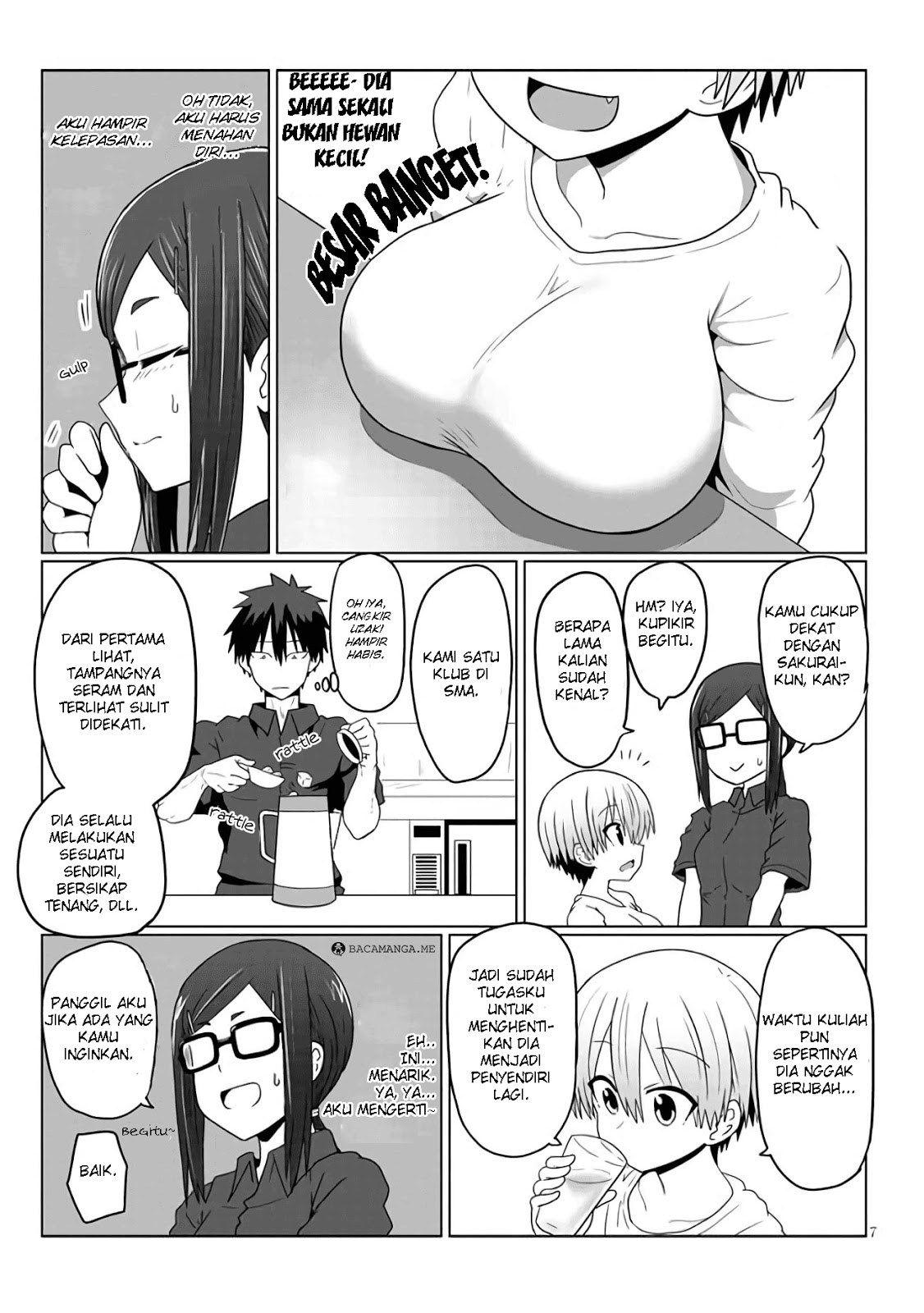 Uzaki-chan wa Asobitai! Chapter 07 Gambar 8