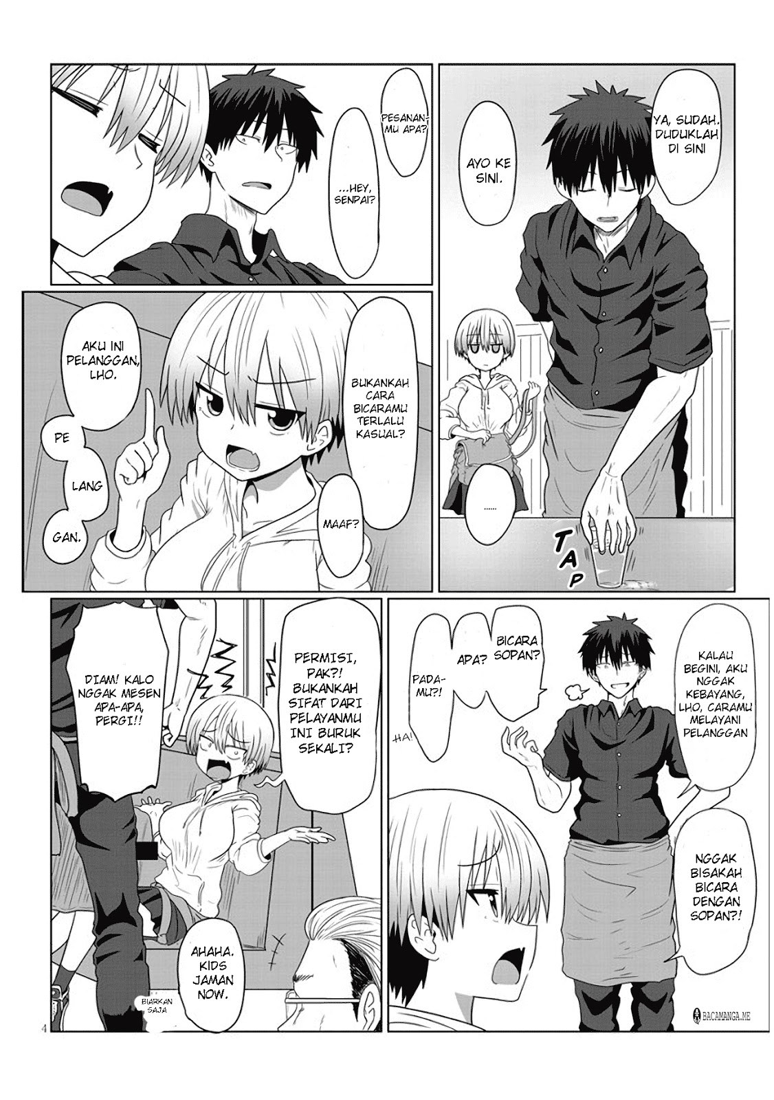 Uzaki-chan wa Asobitai! Chapter 04 Gambar 4