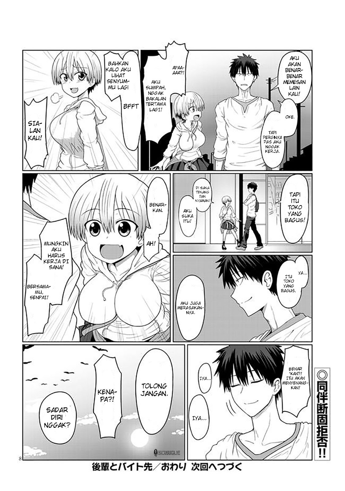 Uzaki-chan wa Asobitai! Chapter 04 Gambar 8