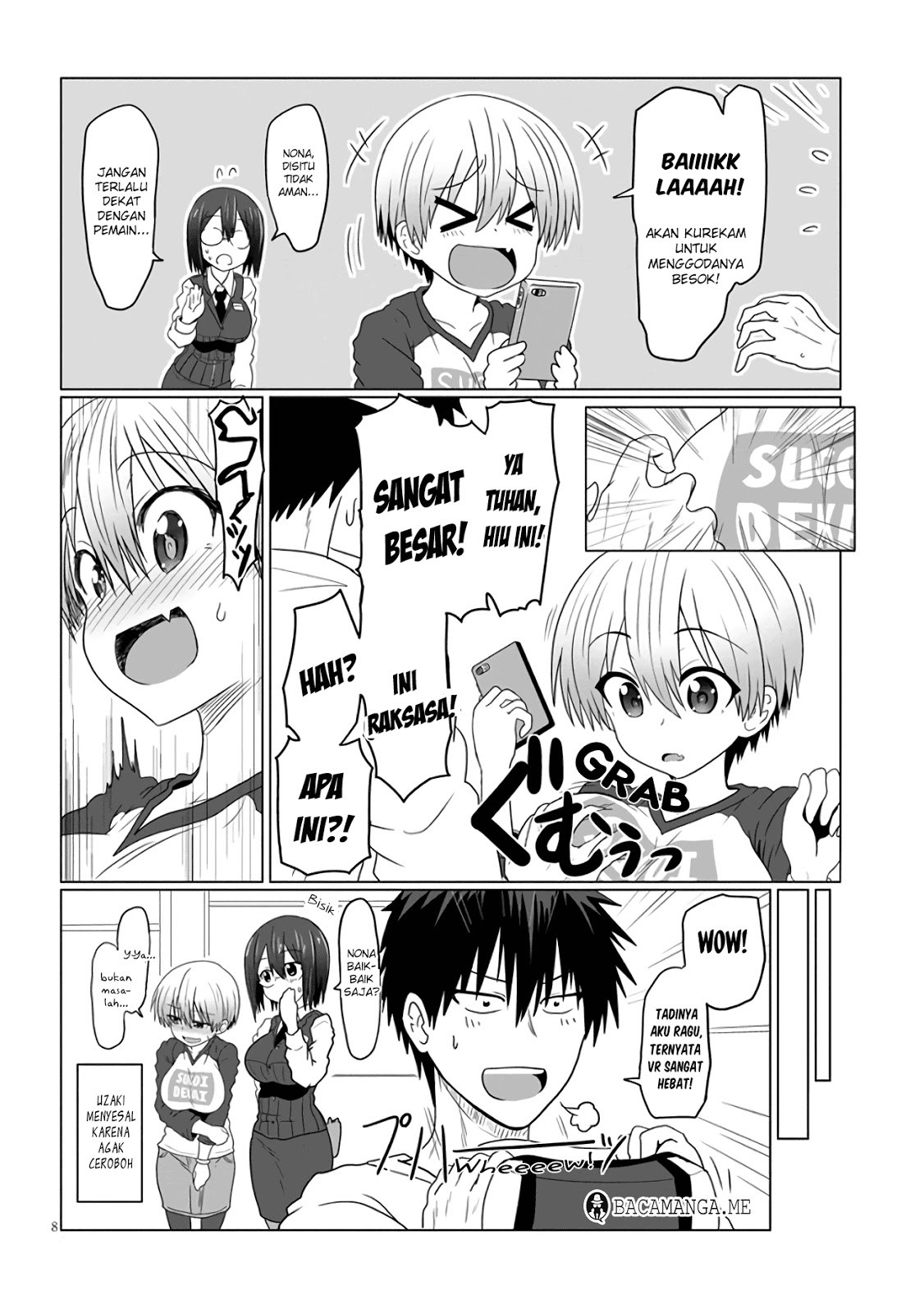 Uzaki-chan wa Asobitai! Chapter 03.2 Gambar 4