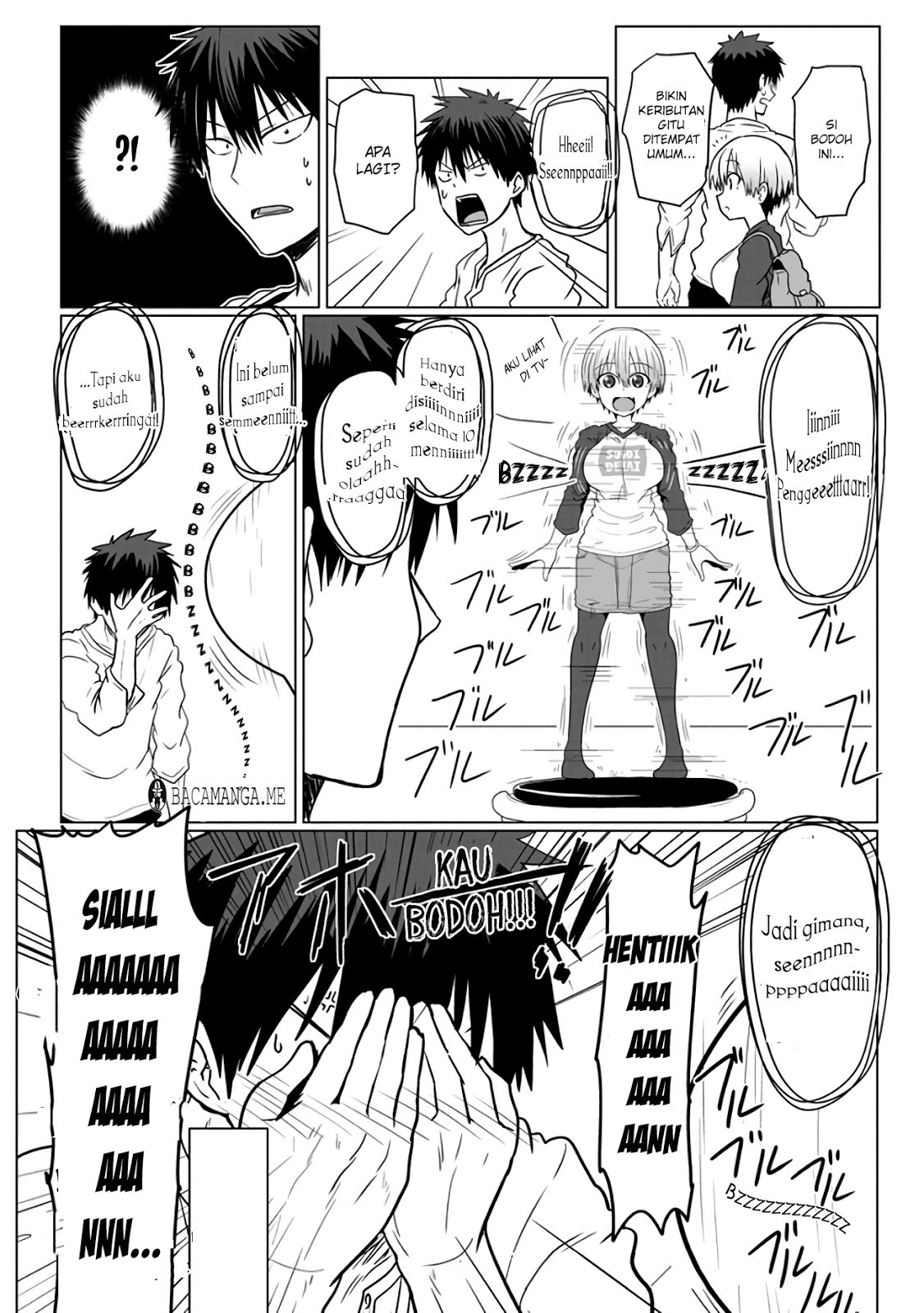 Uzaki-chan wa Asobitai! Chapter 03.1 Gambar 4