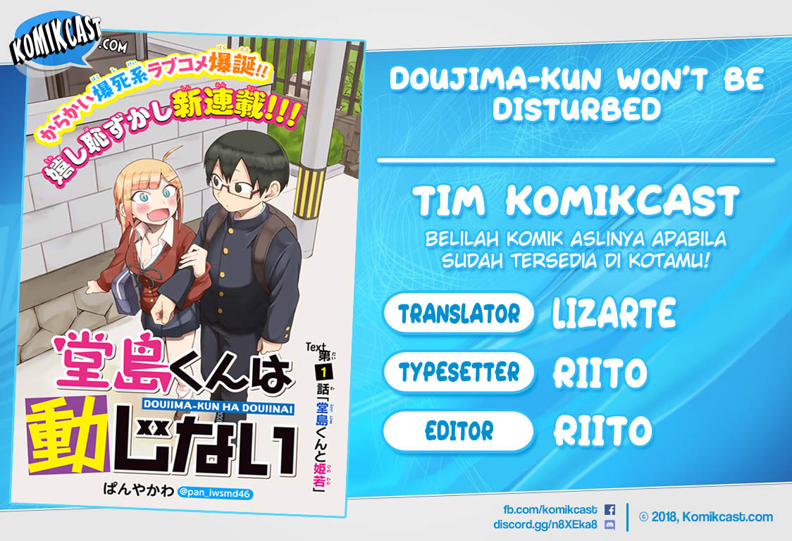 Baca Komik Doujima-kun ha doujinai Chapter 09 Gambar 1