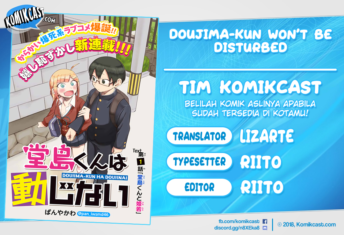 Baca Komik Doujima-kun ha doujinai Chapter 04 Gambar 1