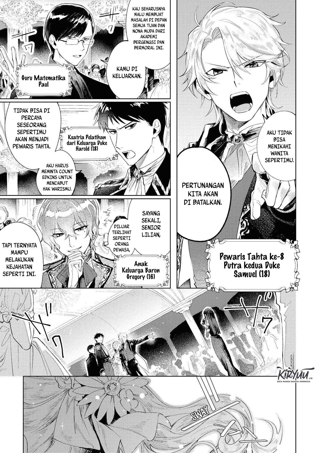 Though I May Be a Villainess, I’ll Show You I Can Obtain Happiness! Chapter 02 Gambar 7