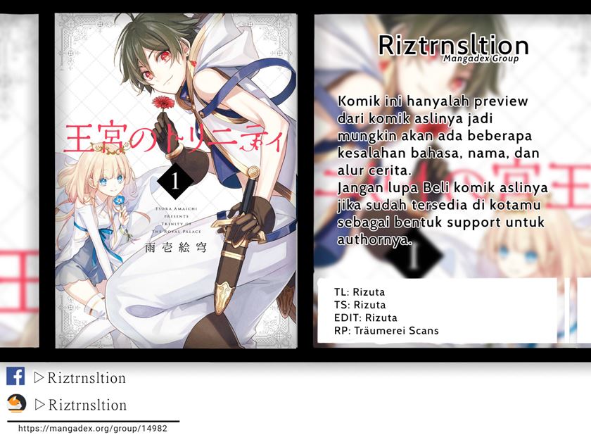 Baca Komik Okyu no Trinity Chapter 01.2 Gambar 1