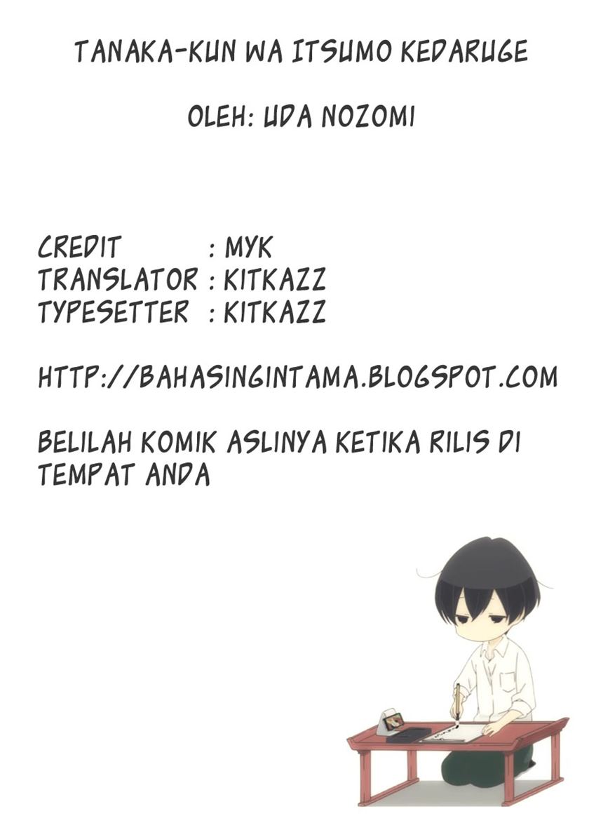 Tanaka-kun wa Itsumo Kedaruge Chapter 02 Gambar 18