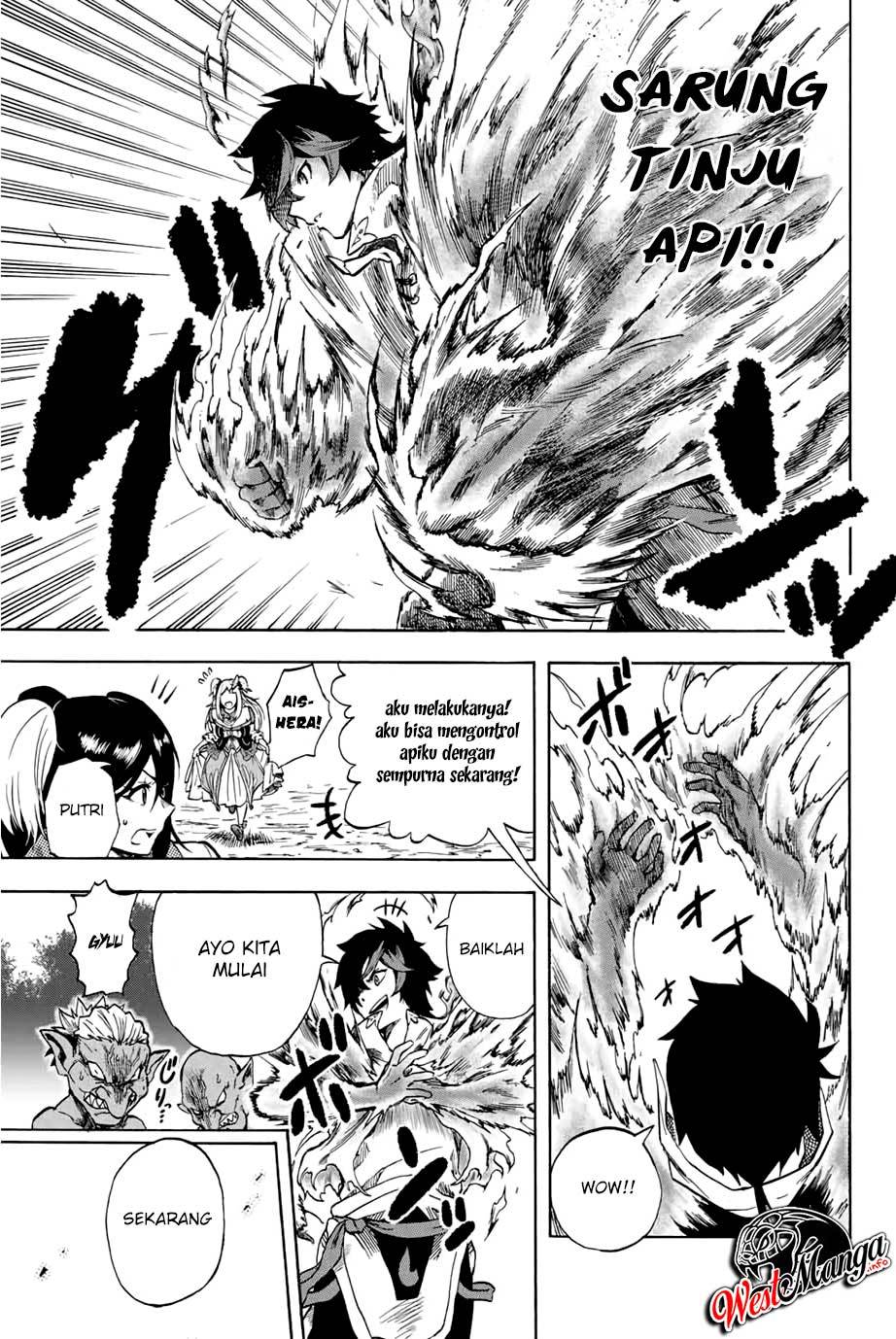 Jigoku no Gouka de Yaka re Tsuzuketa Shounen. Saikyou no Honou Tsukai to Natte Fukkatsu Suru. Chapter 07 Gambar 5