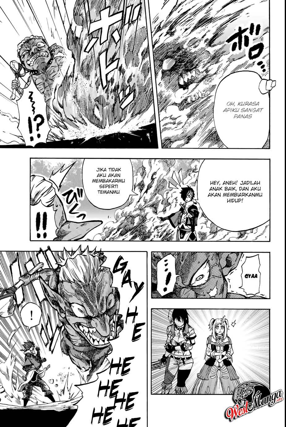 Jigoku no Gouka de Yaka re Tsuzuketa Shounen. Saikyou no Honou Tsukai to Natte Fukkatsu Suru. Chapter 07 Gambar 7