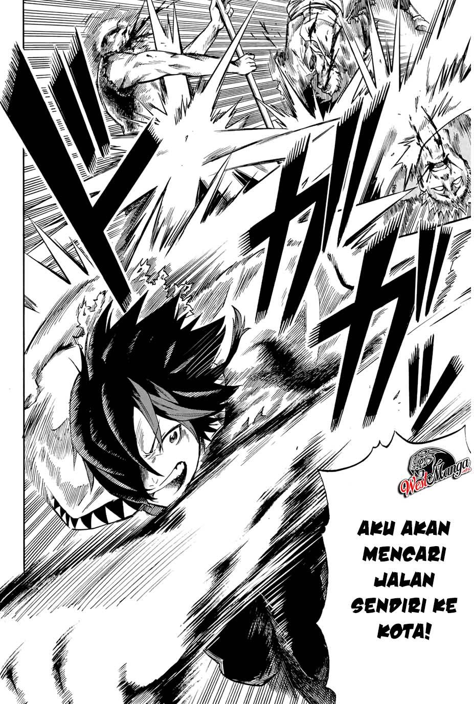 Jigoku no Gouka de Yaka re Tsuzuketa Shounen. Saikyou no Honou Tsukai to Natte Fukkatsu Suru. Chapter 01.2 Gambar 10
