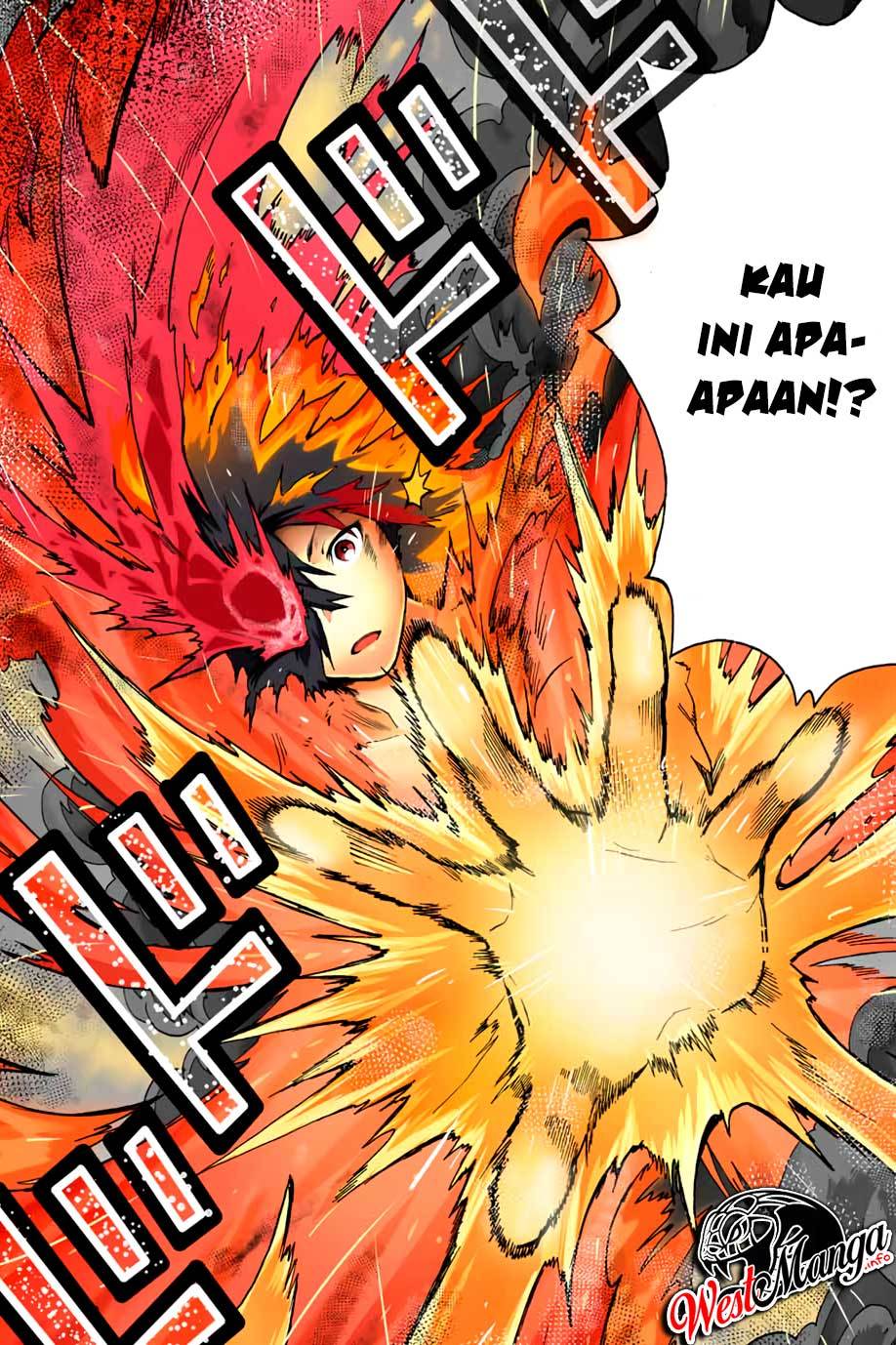 Jigoku no Gouka de Yaka re Tsuzuketa Shounen. Saikyou no Honou Tsukai to Natte Fukkatsu Suru. Chapter 01.2 Gambar 22