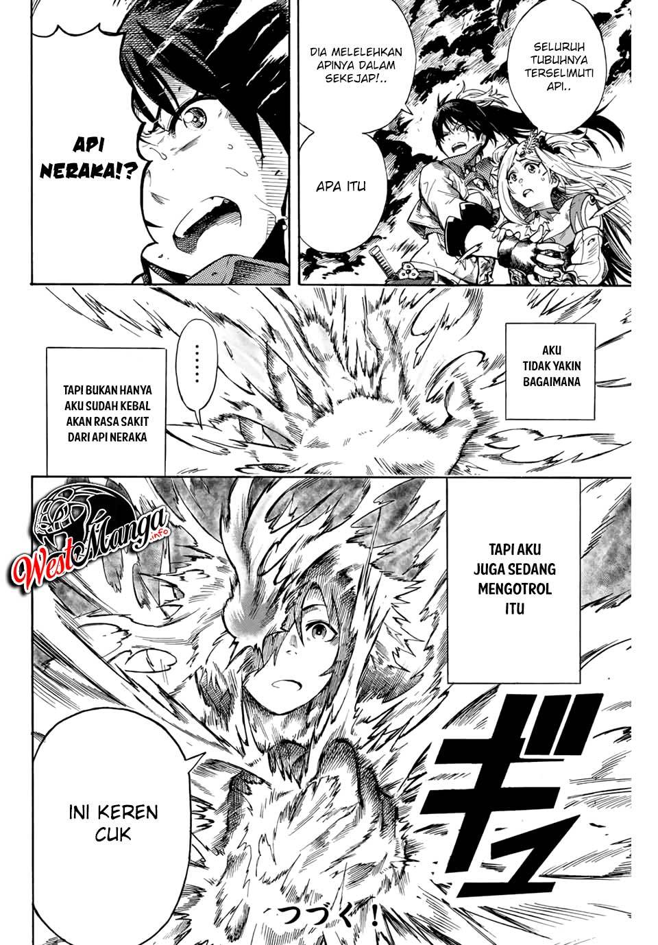 Jigoku no Gouka de Yaka re Tsuzuketa Shounen. Saikyou no Honou Tsukai to Natte Fukkatsu Suru. Chapter 01.2 Gambar 23