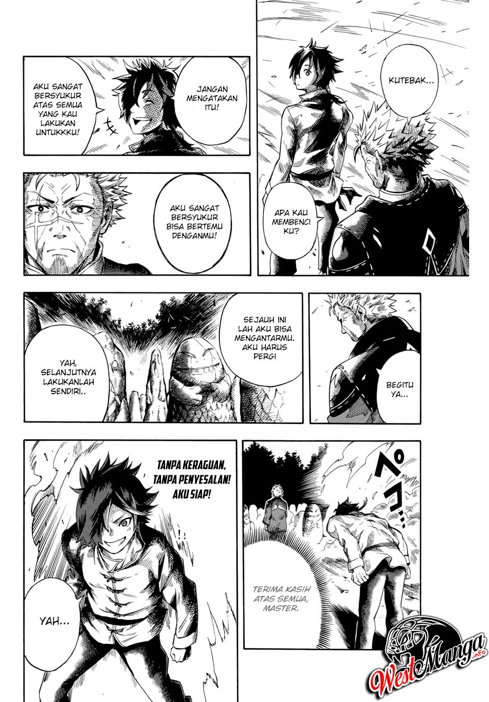 Jigoku no Gouka de Yaka re Tsuzuketa Shounen. Saikyou no Honou Tsukai to Natte Fukkatsu Suru. Chapter 01.1 Gambar 14