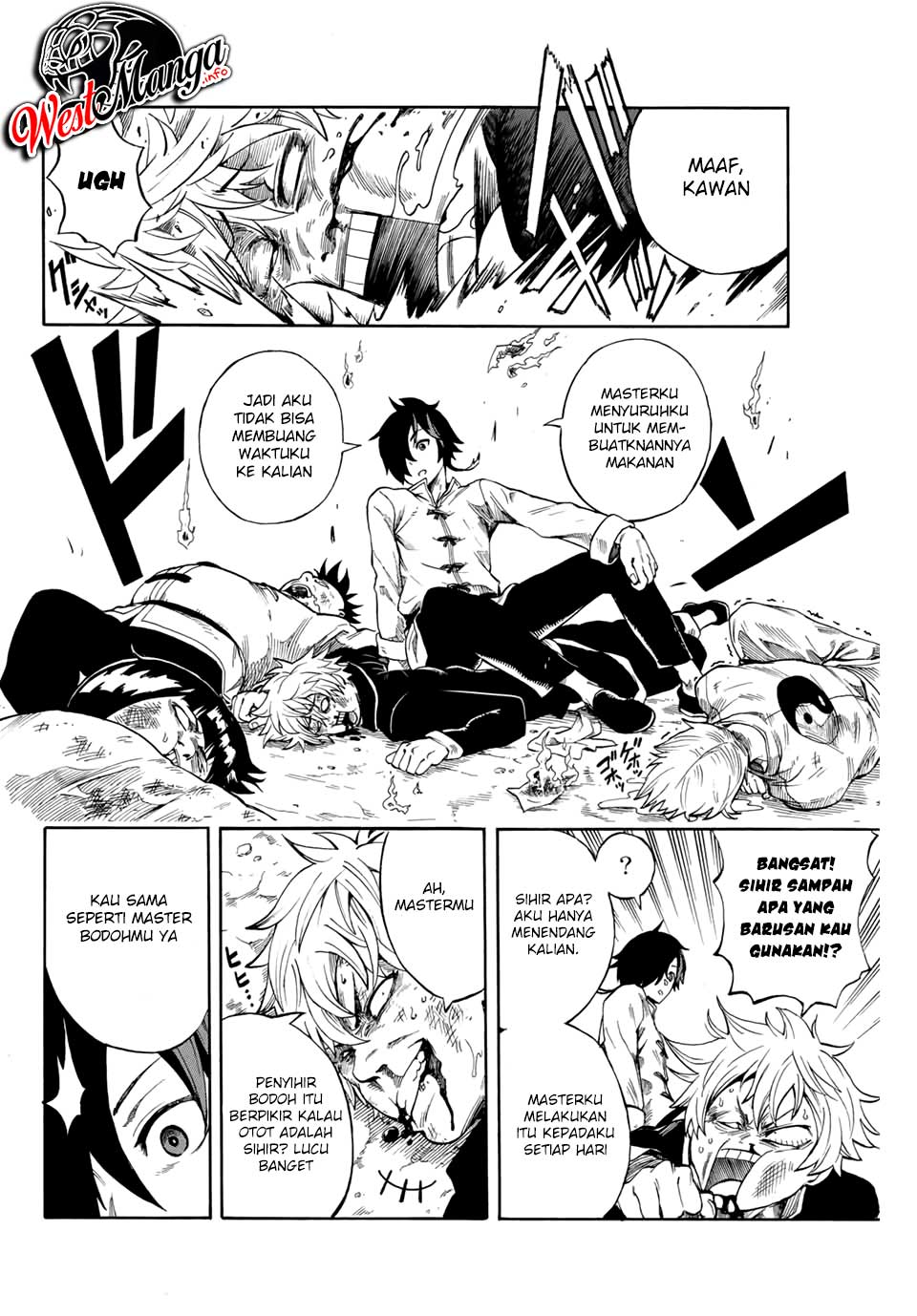 Jigoku no Gouka de Yaka re Tsuzuketa Shounen. Saikyou no Honou Tsukai to Natte Fukkatsu Suru. Chapter 01.1 Gambar 6