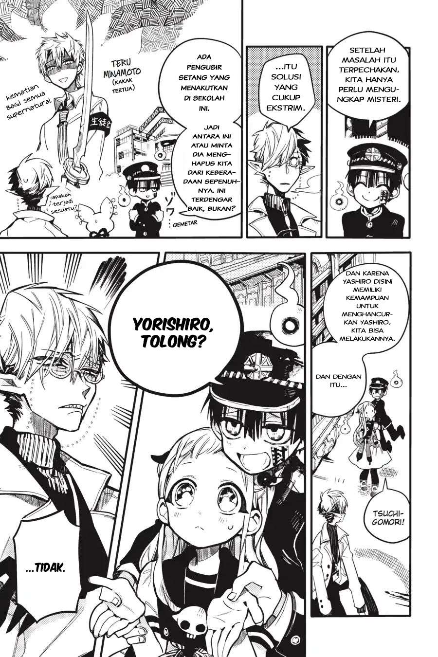 Jibaku Shounen Hanako-kun Chapter 12 Gambar 13