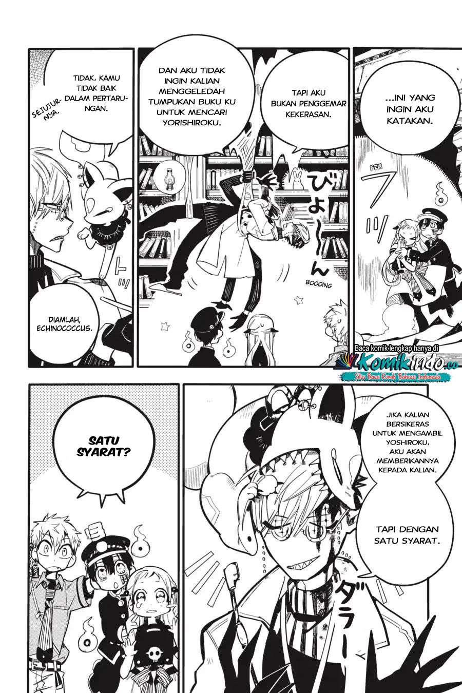 Jibaku Shounen Hanako-kun Chapter 12 Gambar 14