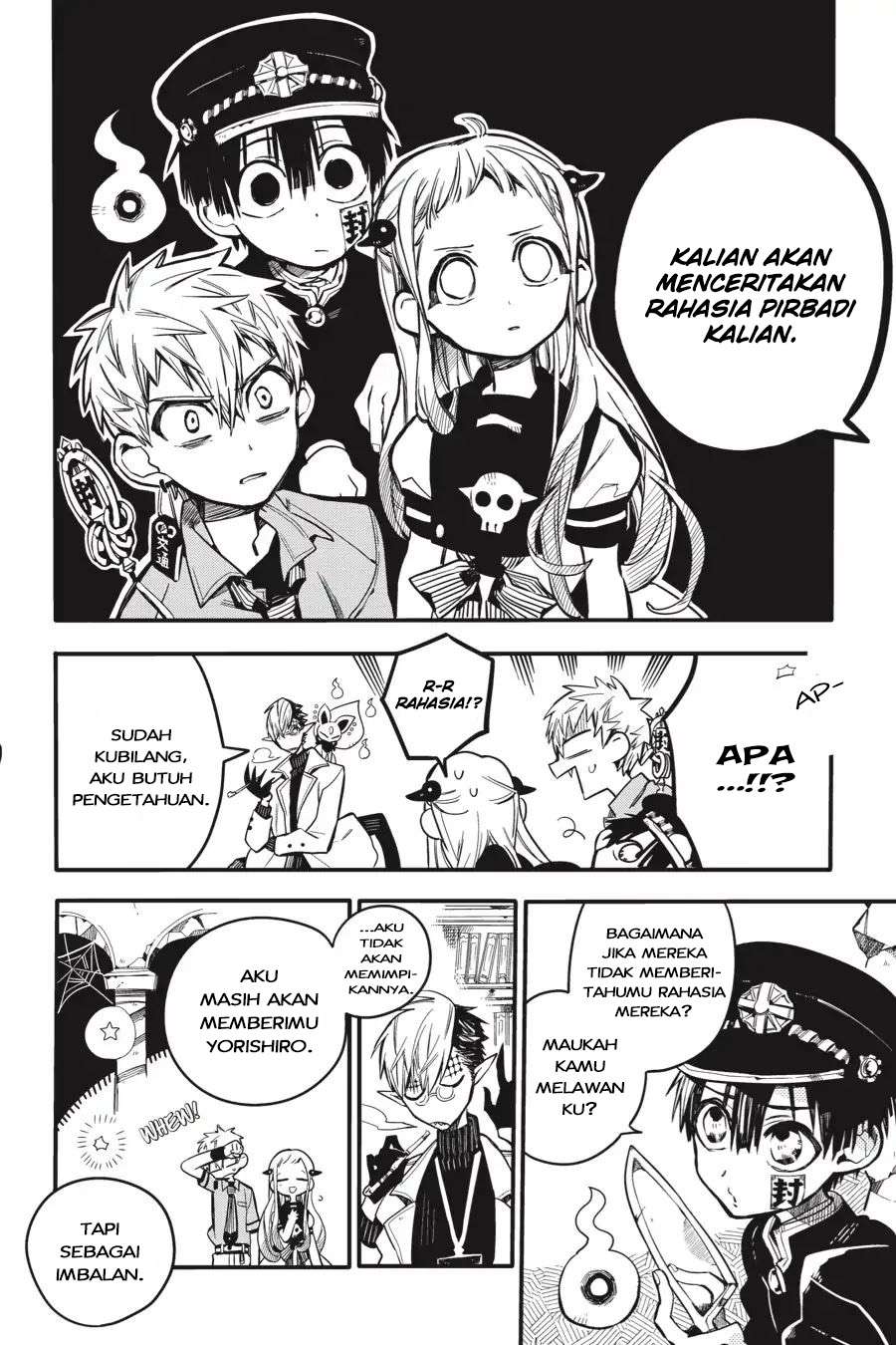 Jibaku Shounen Hanako-kun Chapter 12 Gambar 16