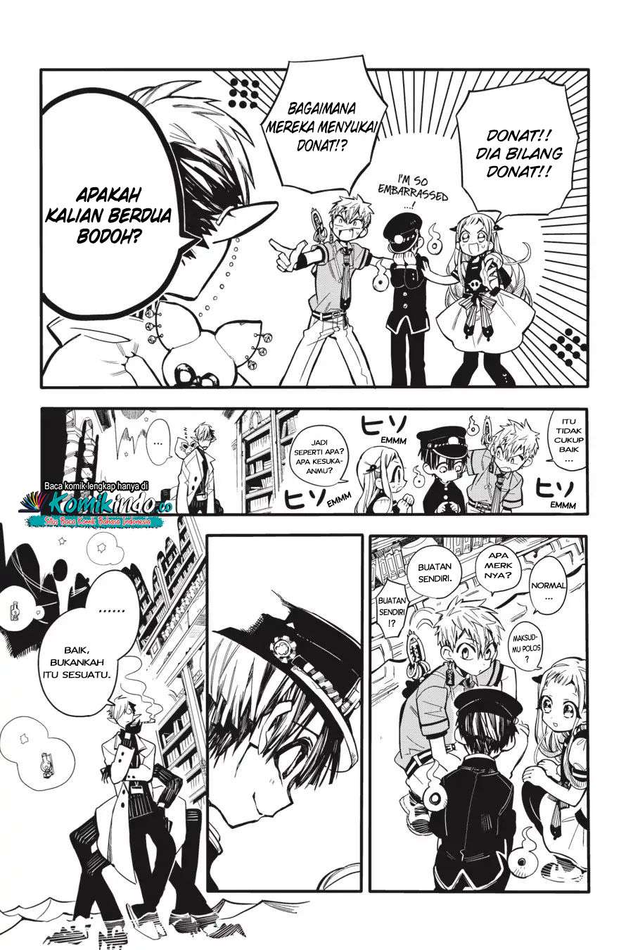 Jibaku Shounen Hanako-kun Chapter 12 Gambar 27