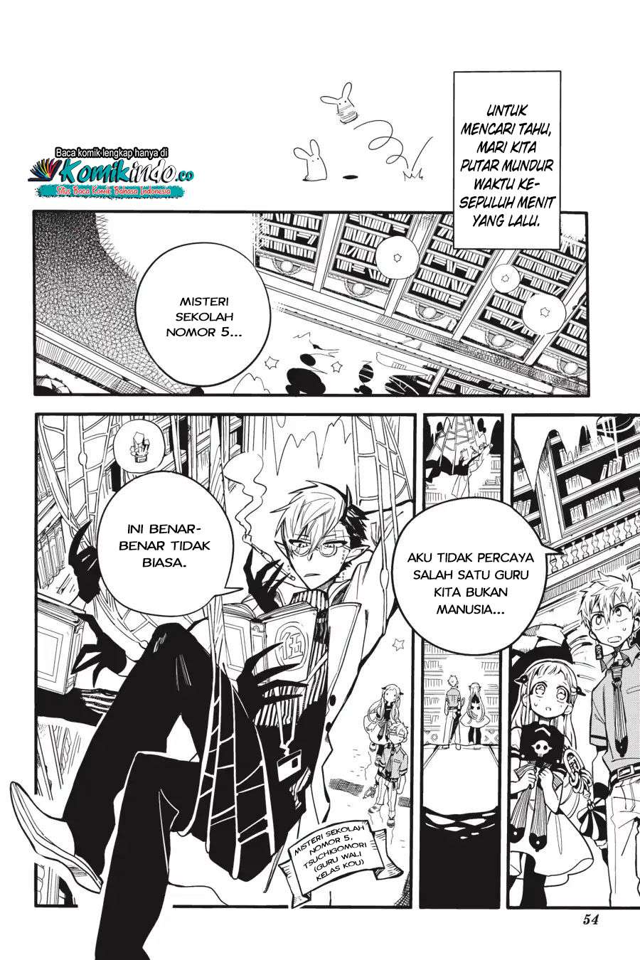 Jibaku Shounen Hanako-kun Chapter 12 Gambar 4