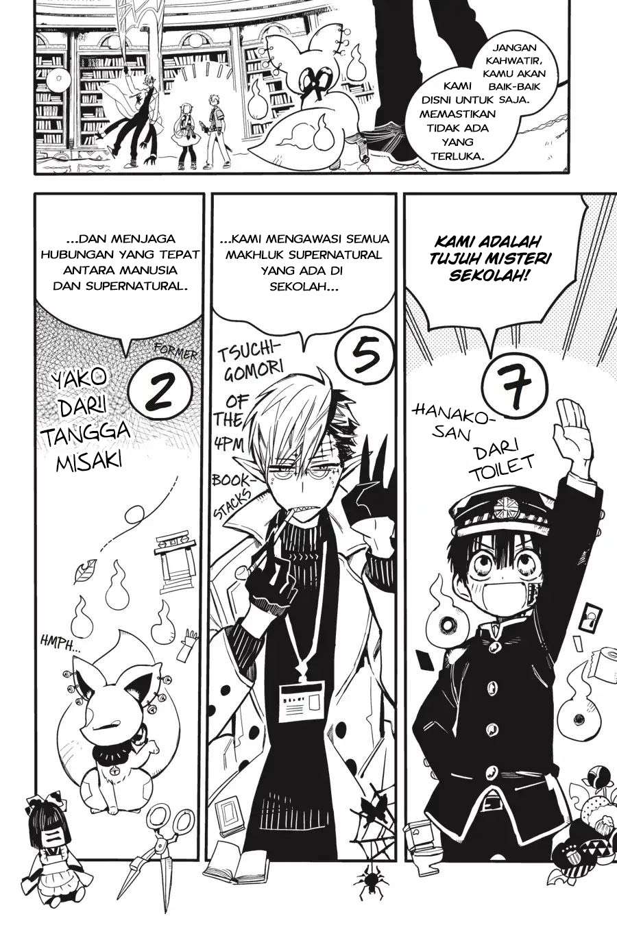 Jibaku Shounen Hanako-kun Chapter 12 Gambar 6