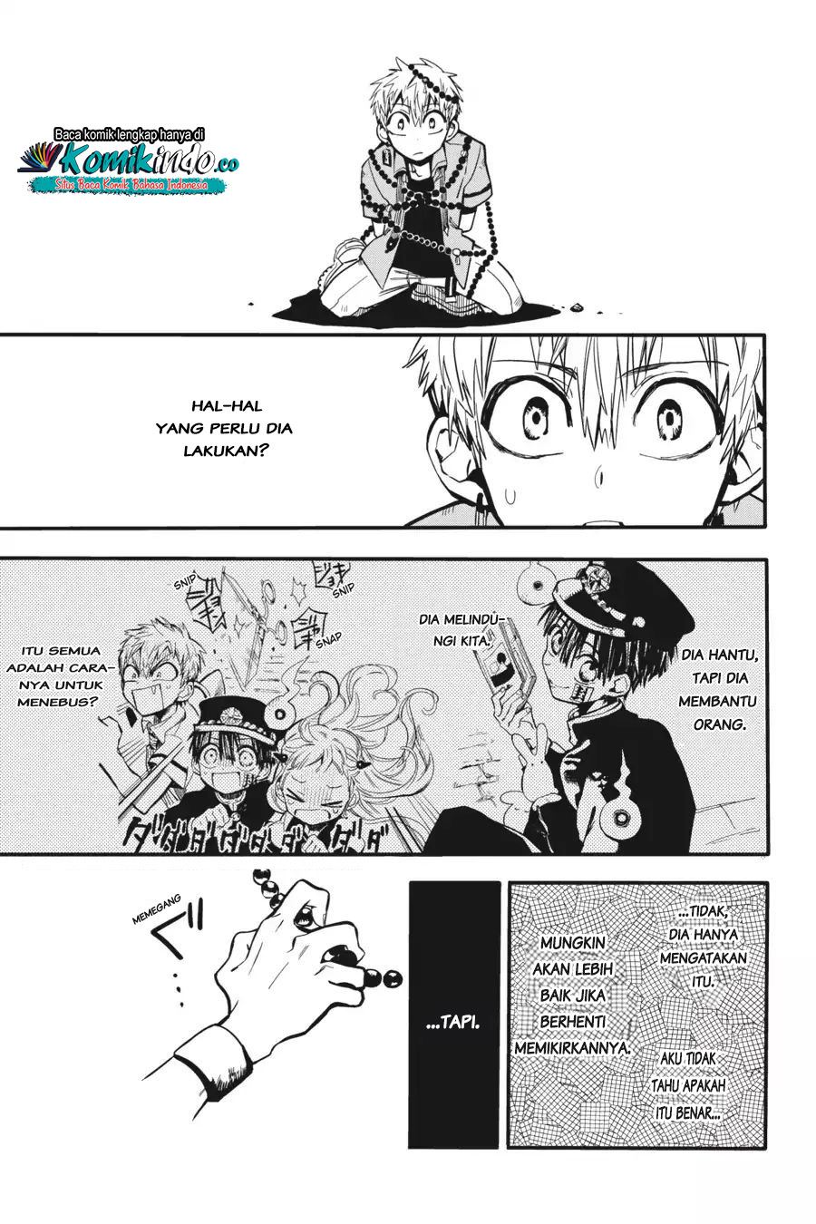 Jibaku Shounen Hanako-kun Chapter 10 Gambar 17