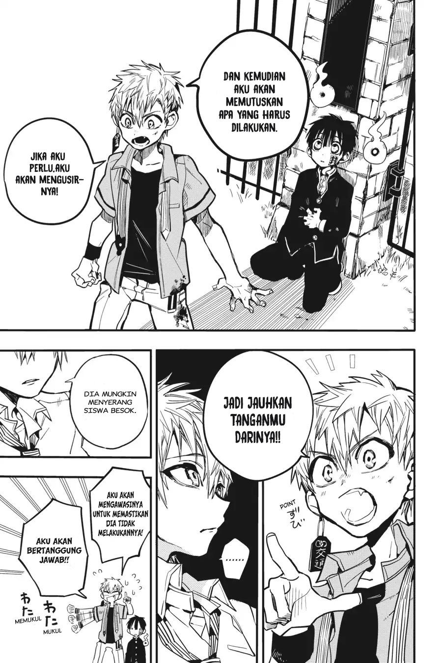 Jibaku Shounen Hanako-kun Chapter 10 Gambar 23