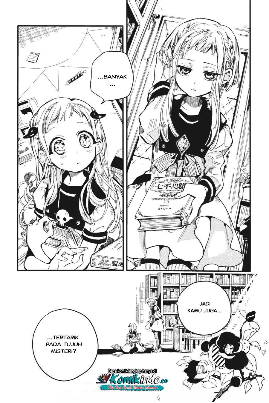 Jibaku Shounen Hanako-kun Chapter 10 Gambar 28