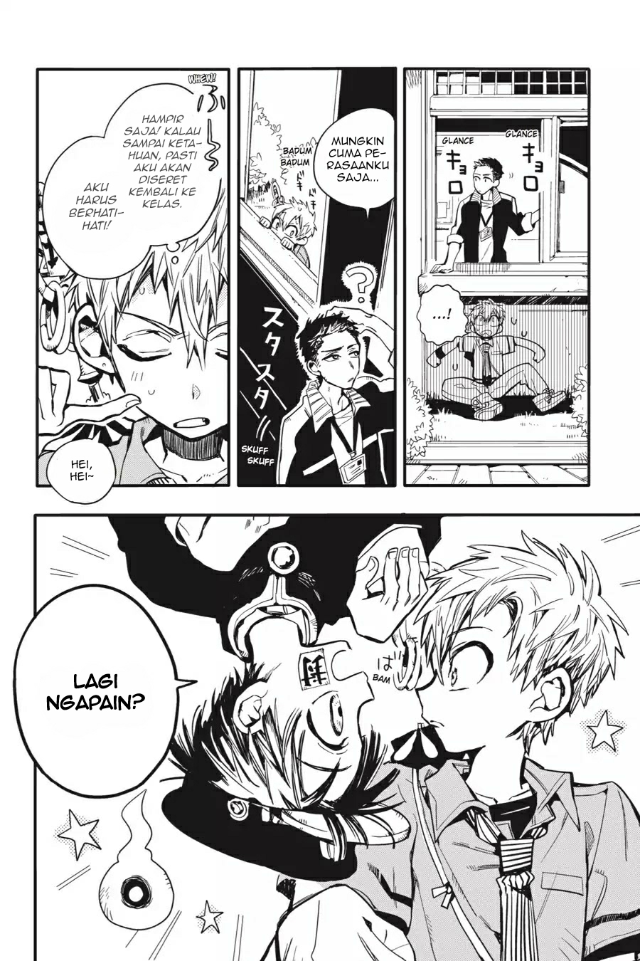 Jibaku Shounen Hanako-kun Chapter 09 Gambar 16