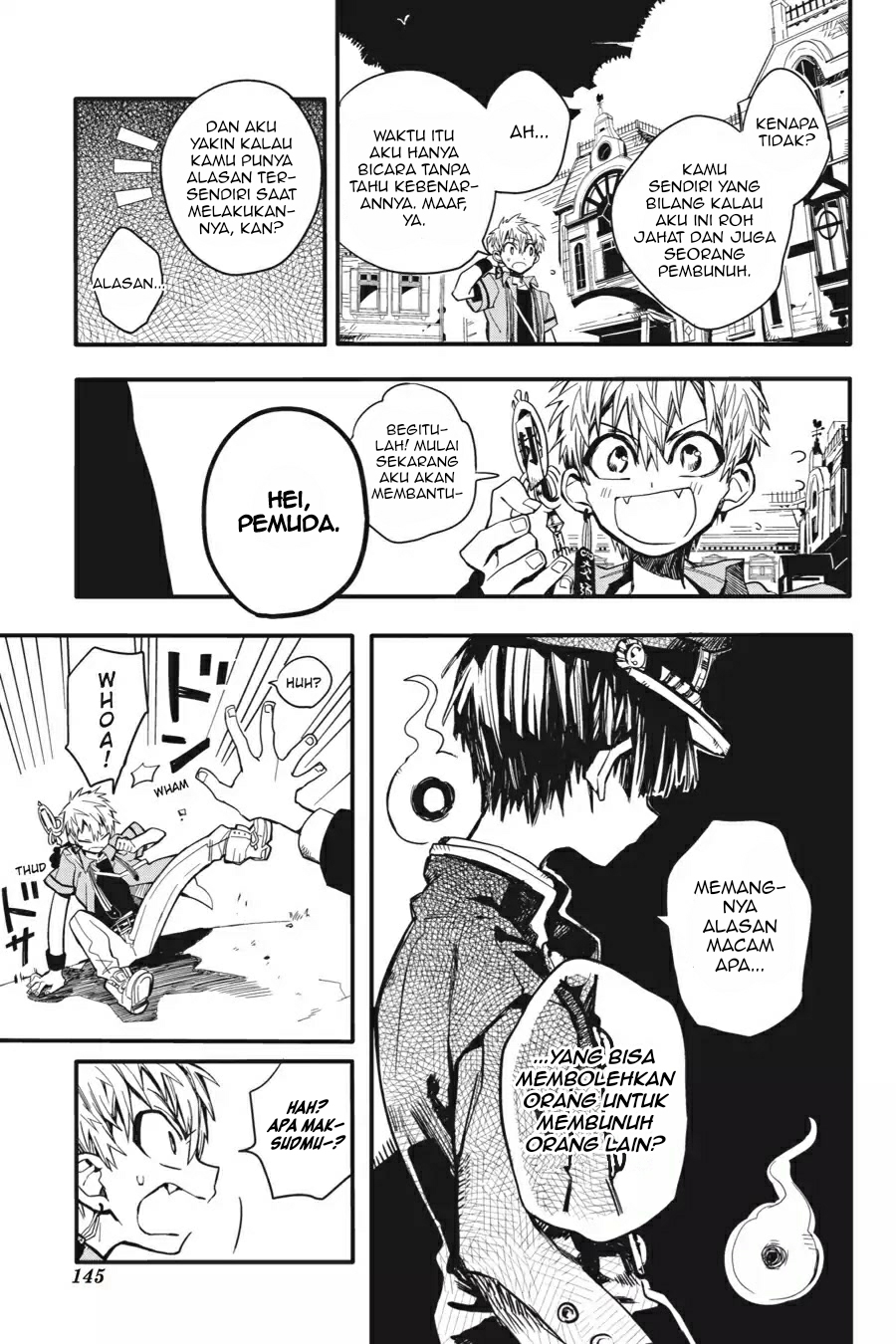 Jibaku Shounen Hanako-kun Chapter 09 Gambar 30