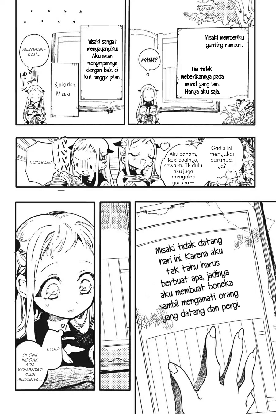 Jibaku Shounen Hanako-kun Chapter 07 Gambar 10