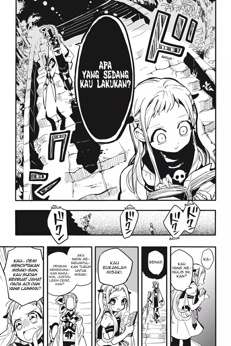 Jibaku Shounen Hanako-kun Chapter 07 Gambar 13
