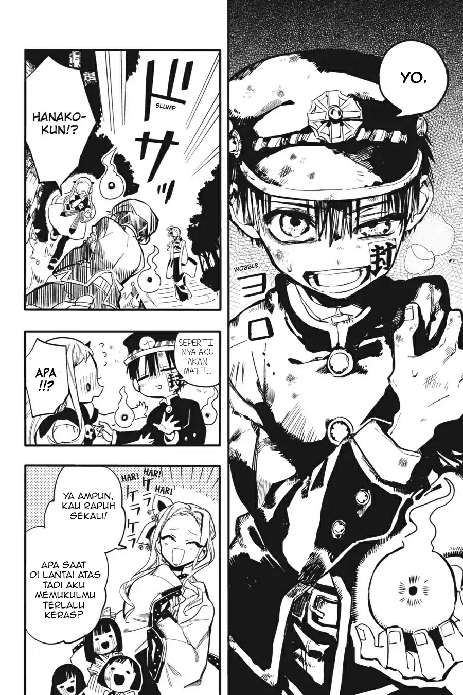 Jibaku Shounen Hanako-kun Chapter 07 Gambar 18