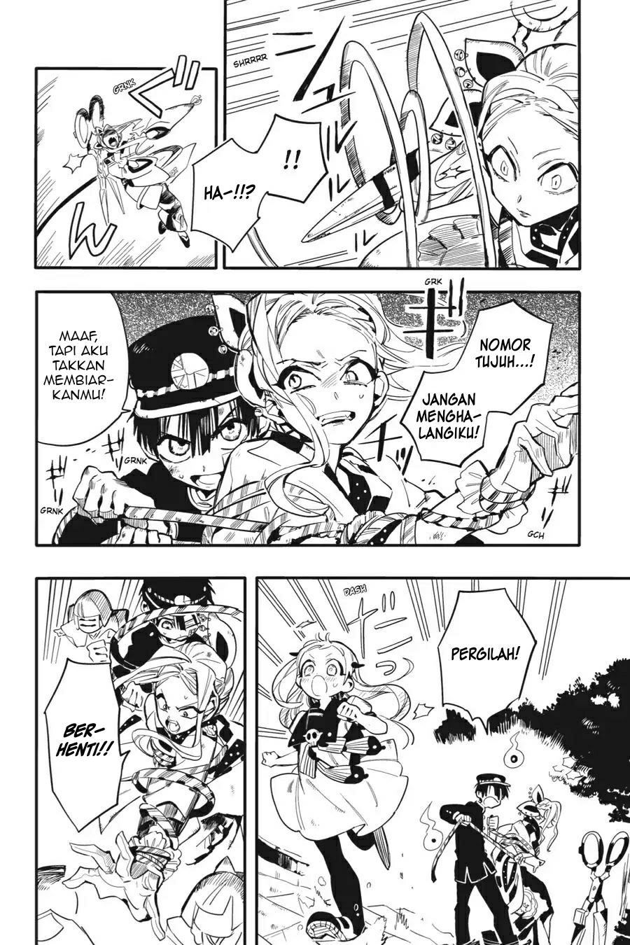 Jibaku Shounen Hanako-kun Chapter 07 Gambar 20