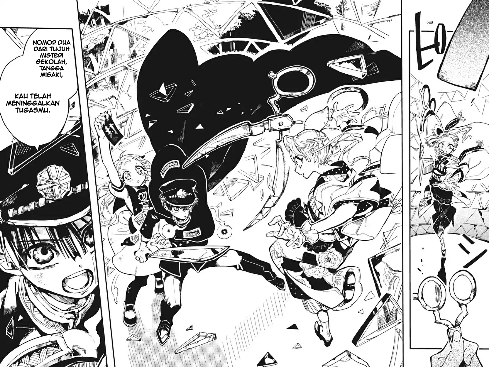 Jibaku Shounen Hanako-kun Chapter 07 Gambar 24