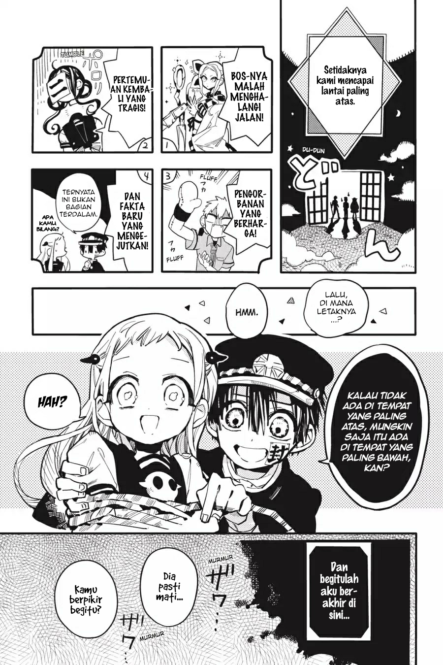 Jibaku Shounen Hanako-kun Chapter 07 Gambar 3