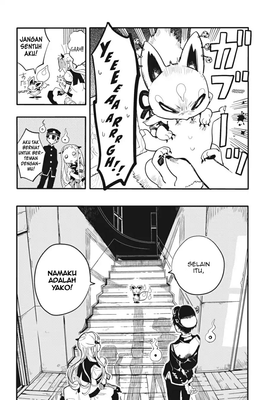 Jibaku Shounen Hanako-kun Chapter 07 Gambar 31