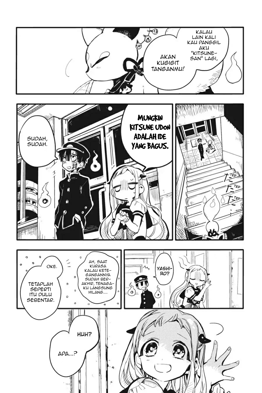 Jibaku Shounen Hanako-kun Chapter 07 Gambar 32