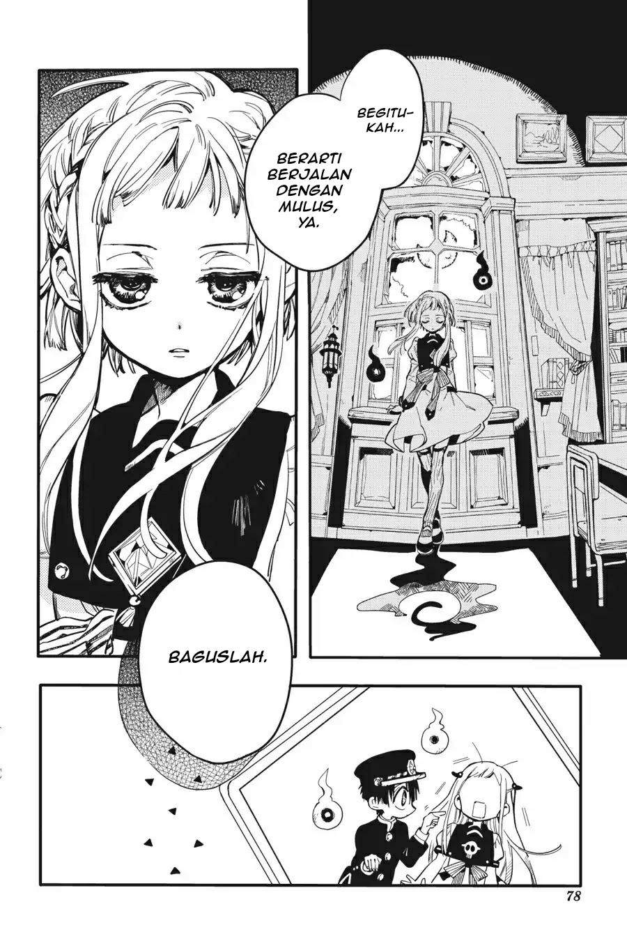 Jibaku Shounen Hanako-kun Chapter 07 Gambar 36