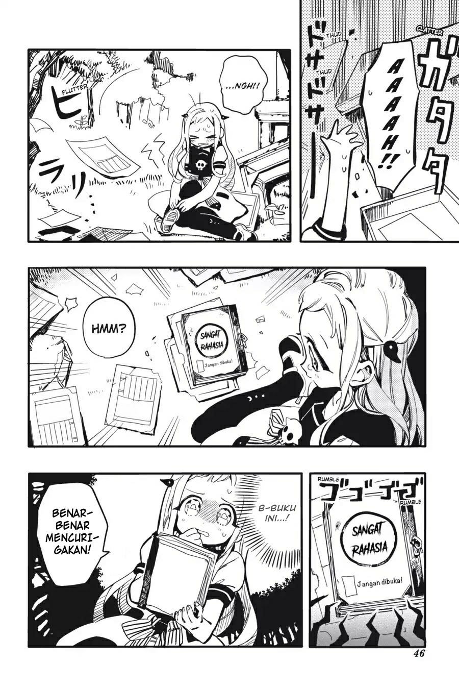 Jibaku Shounen Hanako-kun Chapter 07 Gambar 6