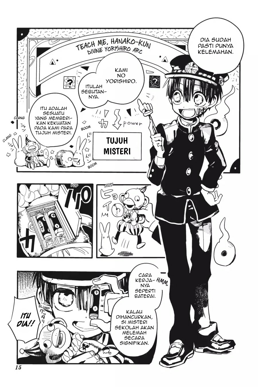 Jibaku Shounen Hanako-kun Chapter 06 Gambar 16