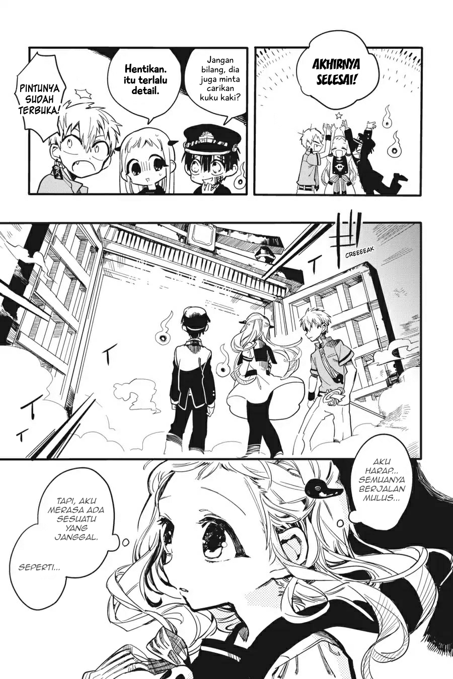 Jibaku Shounen Hanako-kun Chapter 06 Gambar 20