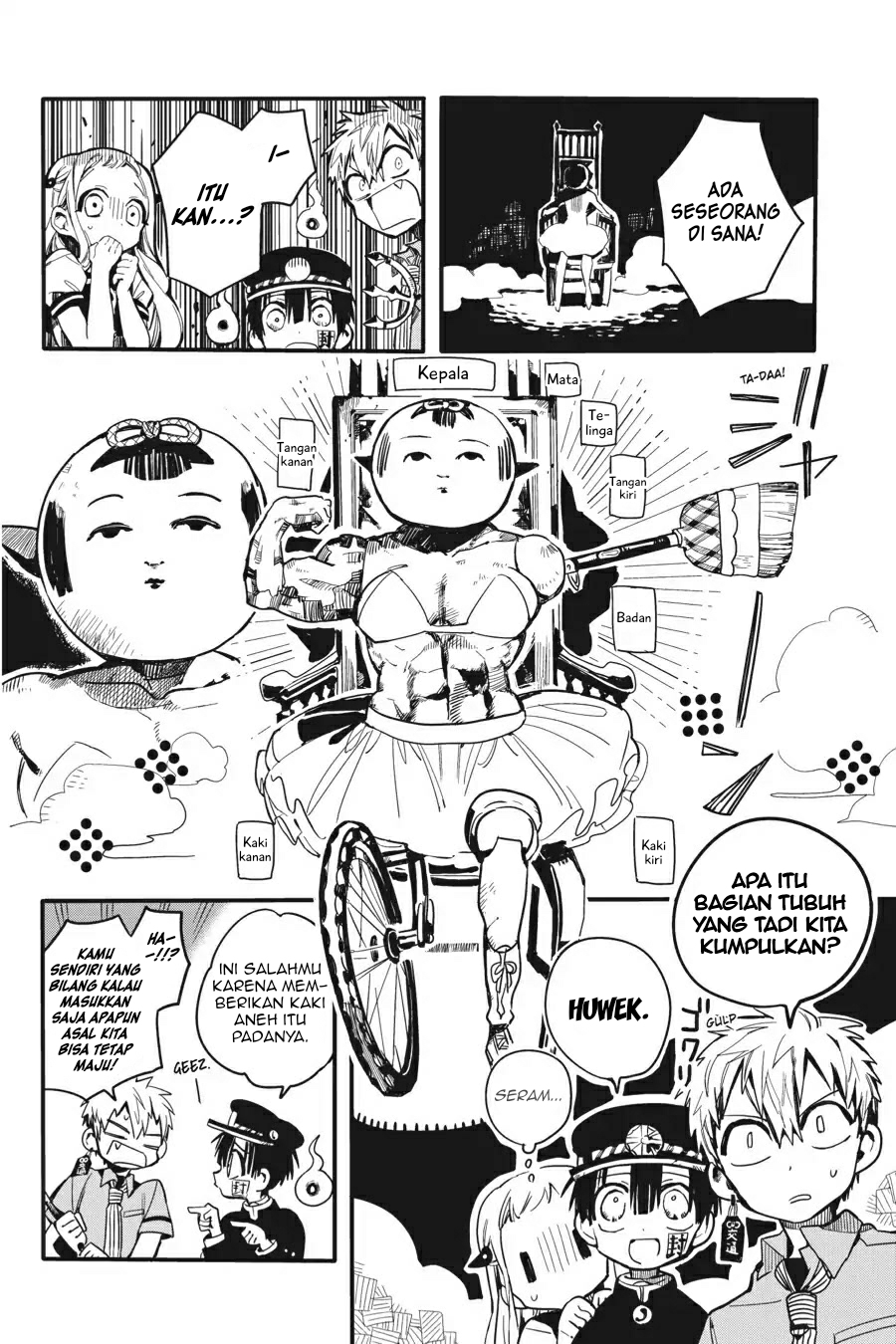 Jibaku Shounen Hanako-kun Chapter 06 Gambar 23