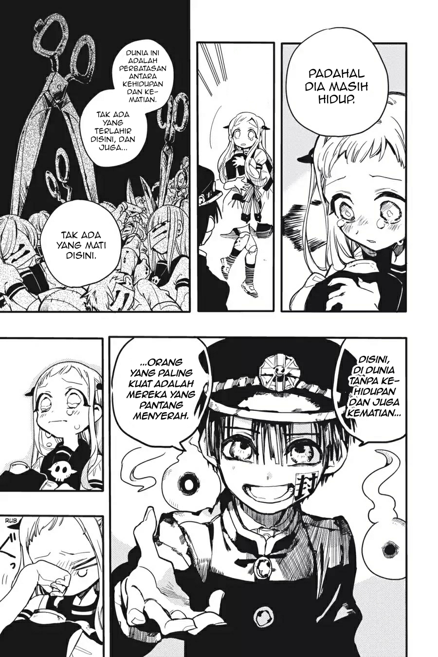 Jibaku Shounen Hanako-kun Chapter 06 Gambar 36