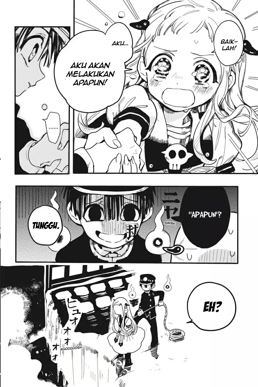 Jibaku Shounen Hanako-kun Chapter 06 Gambar 37